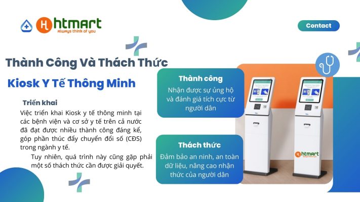 Thành công và thách thức khi triển khai kiosk y tế thông minh