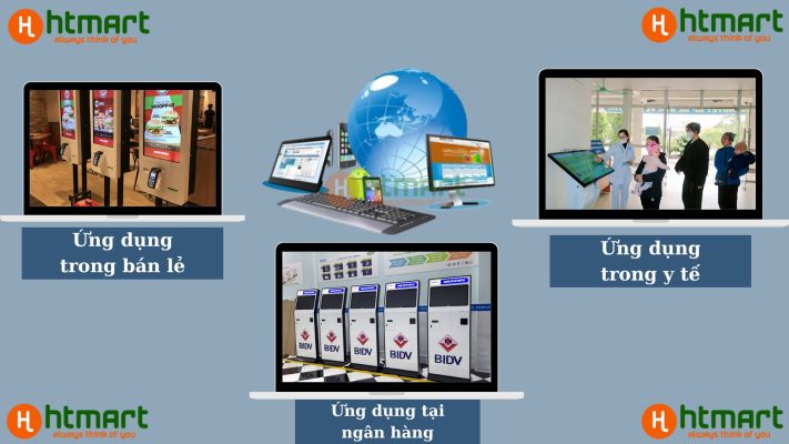 Ứng dụng của kiosk vs onnichannel