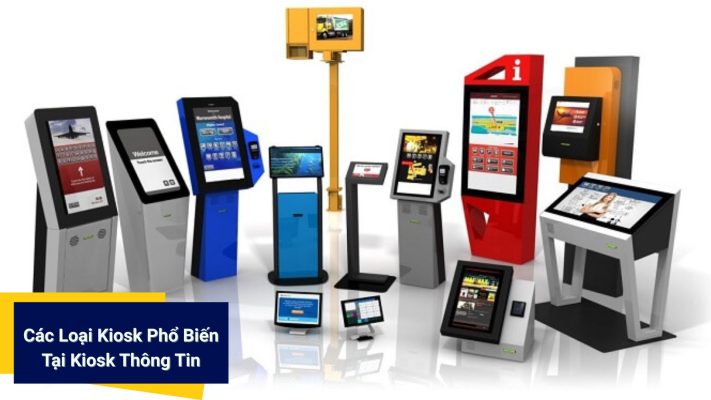 Các loại Kiosk gắn tường và Kiosk để bàn tại Kioskthongtin.vn
