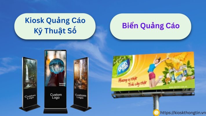 Giới thiệu chung về kiosk quảng cáo kỹ thuật số và biển quảng cáo ngoài trời