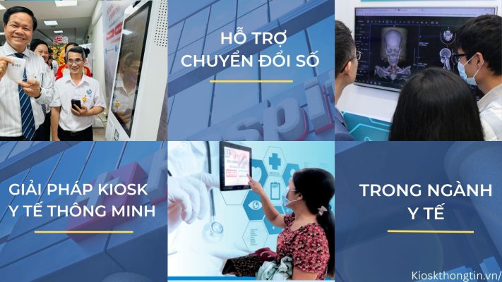Kiosk y tế thông minh - Biện pháp trong chuyển đổi số y tế thay thế sổ khám bệnh giấy tại các bệnh viện